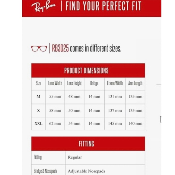 NEW Ray-Ban POLARIZED Black Metal Aviator Sunglasses For Men For Women (RB3025) - Picture 8 of 9